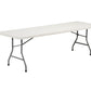 8 Ft Plastic Rectangular Table