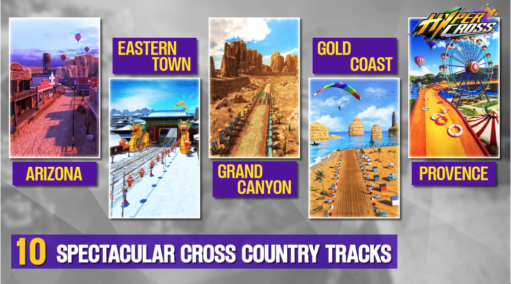 Hyper Cross tracks