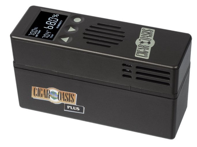Cigar Oasis Magna 3.0 For Cigar Cabinets– High-Output Digital Humidifier for Large Cabinet Humidors.
