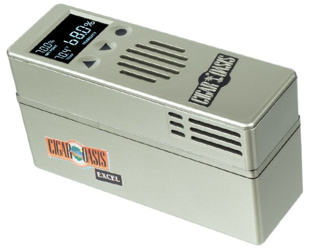 Cigar Oasis Excel 3.0 For Cigar Spaces – WiFi-Ready Humidifier for Mid-Size Humidors.