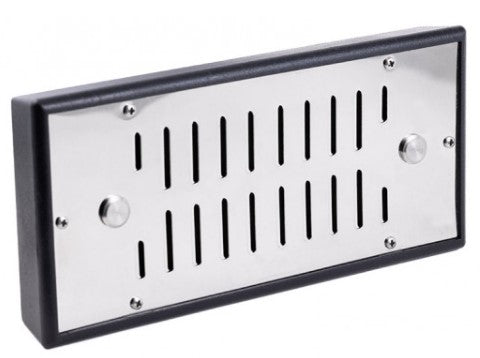 Adjustable Vent Cigar Humidifier – Polished Silver (up to 150 Cigars)