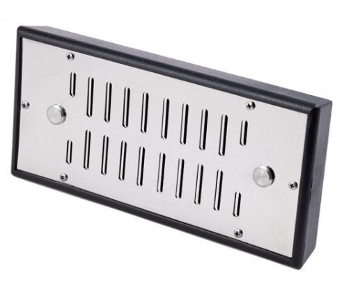 Adjustable Vent Cigar Humidifier – Polished Silver (up to 150 Cigars)