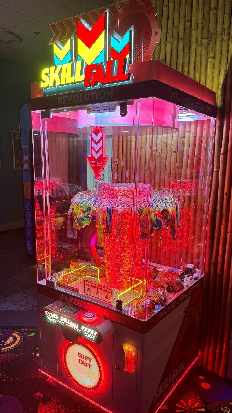 Skill Fall Revolution – Red Cabinet Prize Redemption Arcade Machine