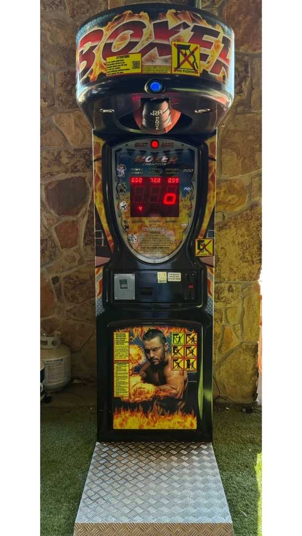 Boxer Fire silent boxing machine with compact design for high-profit entertainment venues.