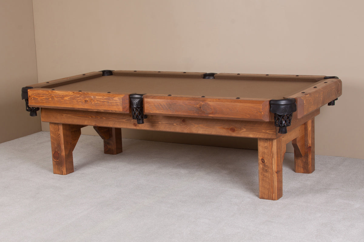 Barnwood Timber Lodge Pool Table