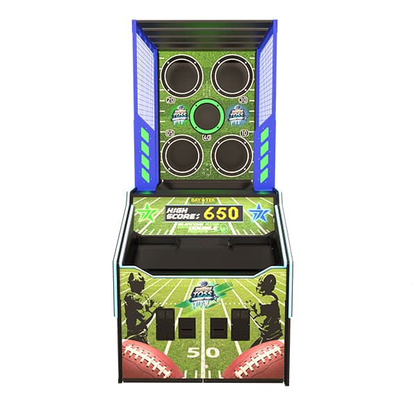 Tundra Toss: Quick Fire arcade front view