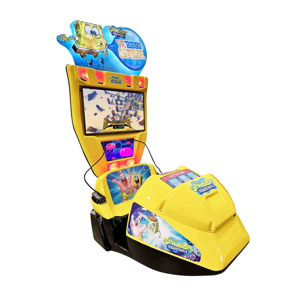 SpongeBob SquarePants VR Bubble Coaster side view