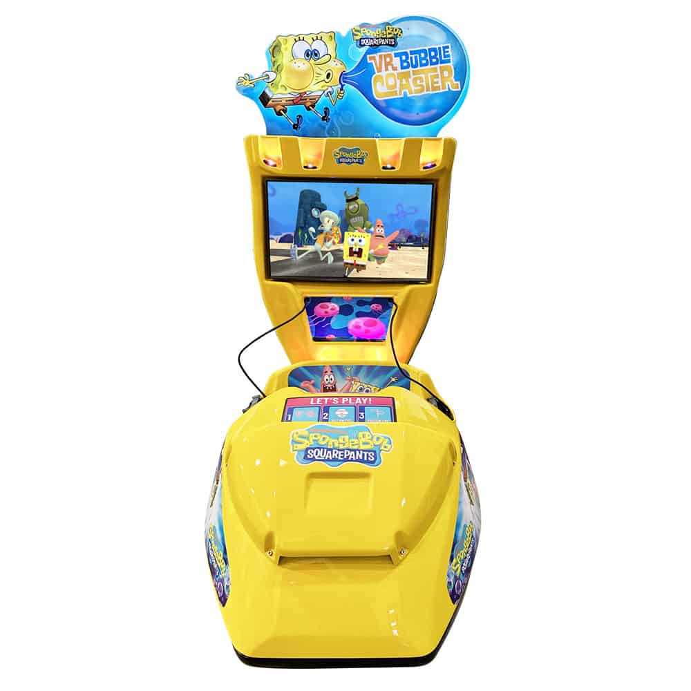 SpongeBob SquarePants VR Bubble Coaster front view 