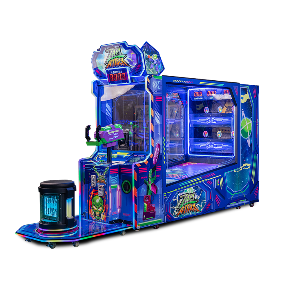 Zap Attack Arcade side view