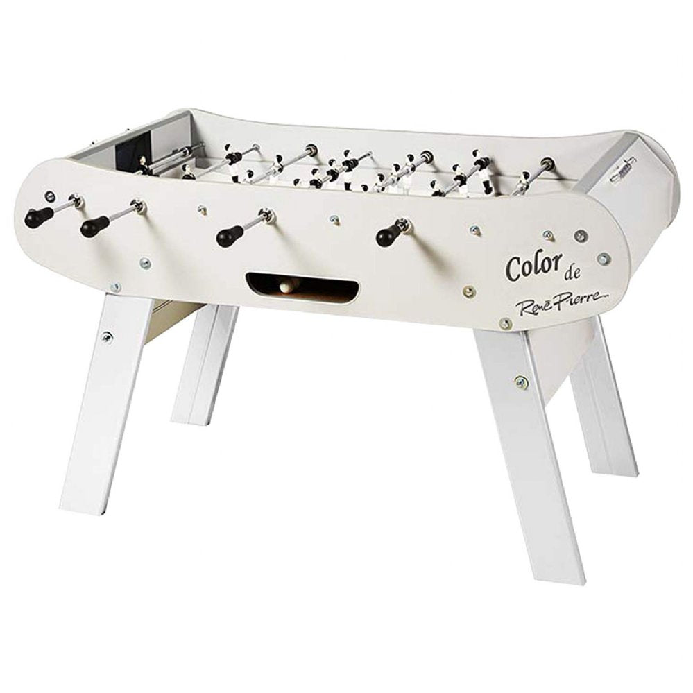 Deluxe White Blanc Foosball Table by René Pierre.