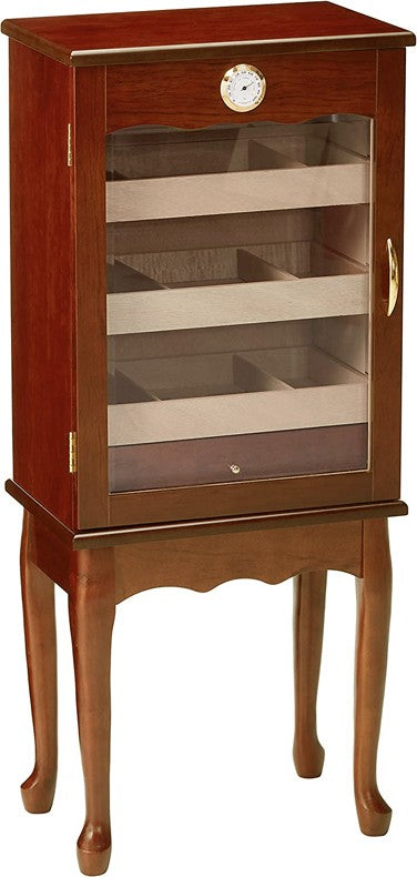 600 Cigar Count Storage Bronze Mahogany Cigar Humidor Cabinet – Belmont.