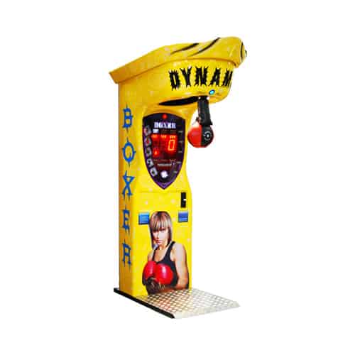 Boxer Dynamic – Futuristic Boxing Machine yellow