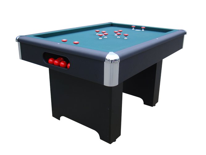 "The Basic" Slate Bumper Pool Table by Berner Billiards.