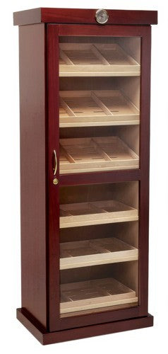 2000 Cigar Storage Cherry Wood Cigar Humidor Cabinet - Barbatus.
