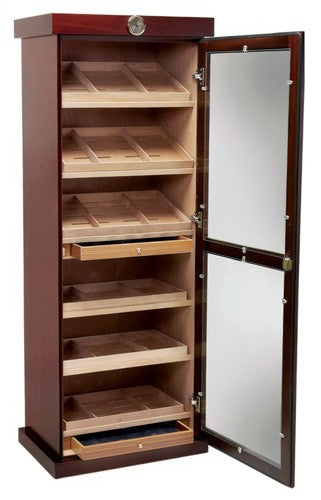 2000 Cigar Storage Cherry Wood Cigar Humidor Cabinet – Barbatus.