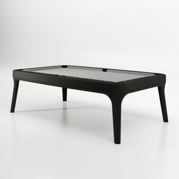 Morris Luxury Leather Pool Table – Handmade in California | Fully Leather-Wrapped | Professional Slate Billiards Table | Simonis Cloth | Custom Finishes &amp; Drop Pockets.