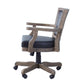 "The Weathered" Office & Game Solid Wood Chair by Berner Billiards