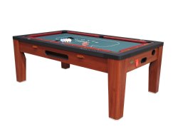 6-in-1 Multi-Game Dining Table &amp; Accessories by Berner Billiards.