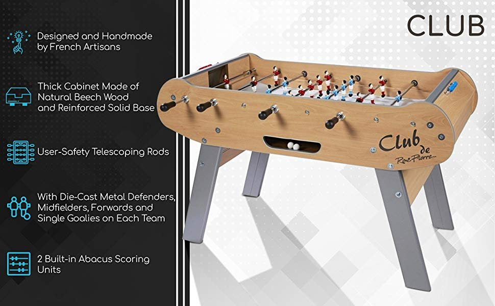 Deluxe Club Foosball Table by René Pierre