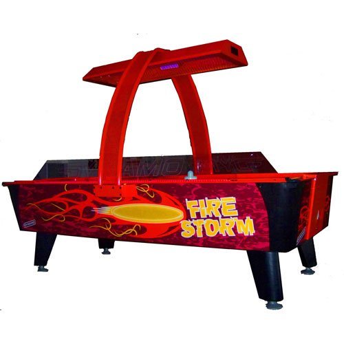 Fire Storm Home 8' Air Hockey Table by Valley Dynamo.