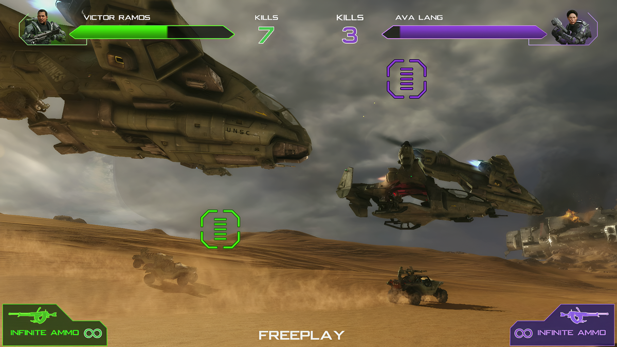 Halo: Fireteam Raven – 2 Player Environmental Arcade Machine | Immersive Co-op Sci-Fi Shooter | 55&quot; HD Display | Raw Thrills, Play Mechanix &amp; Microsoft | 6 Missions.