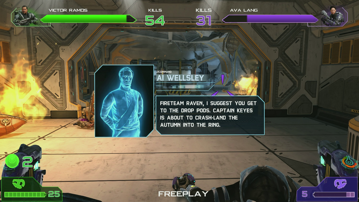 Halo: Fireteam Raven – 2 Player Environmental Arcade Machine | Immersive Co-op Sci-Fi Shooter | 55&quot; HD Display | Raw Thrills, Play Mechanix &amp; Microsoft | 6 Missions.