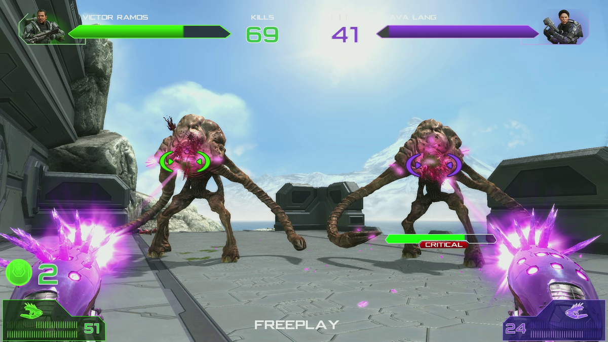 Halo: Fireteam Raven – 2 Player Environmental Arcade Machine | Immersive Co-op Sci-Fi Shooter | 55&quot; HD Display | Raw Thrills, Play Mechanix &amp; Microsoft | 6 Missions.