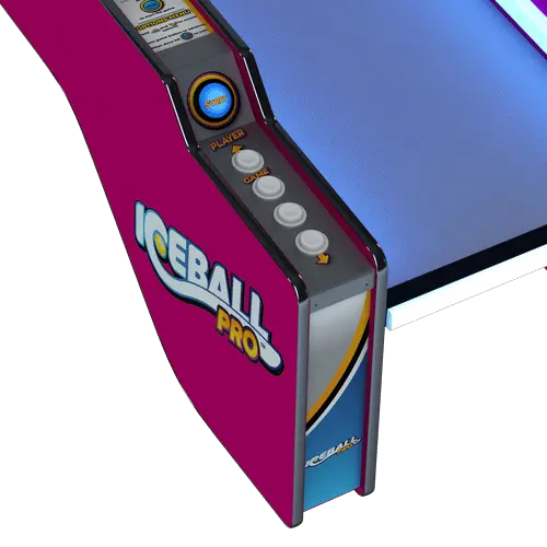 Ice Ball Pro Home Skee-Ball Arcade by ICE Games – 10&#39; LED Alley Roller | Black, Blue, or Pink Customization | 5 Multiplayer Game Modes | Free Play | Home Game Room.