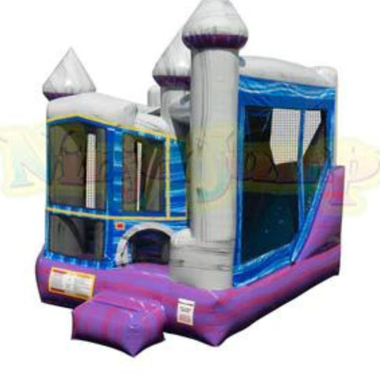 Purple Crush 16' Module Castle by Ninja Jump