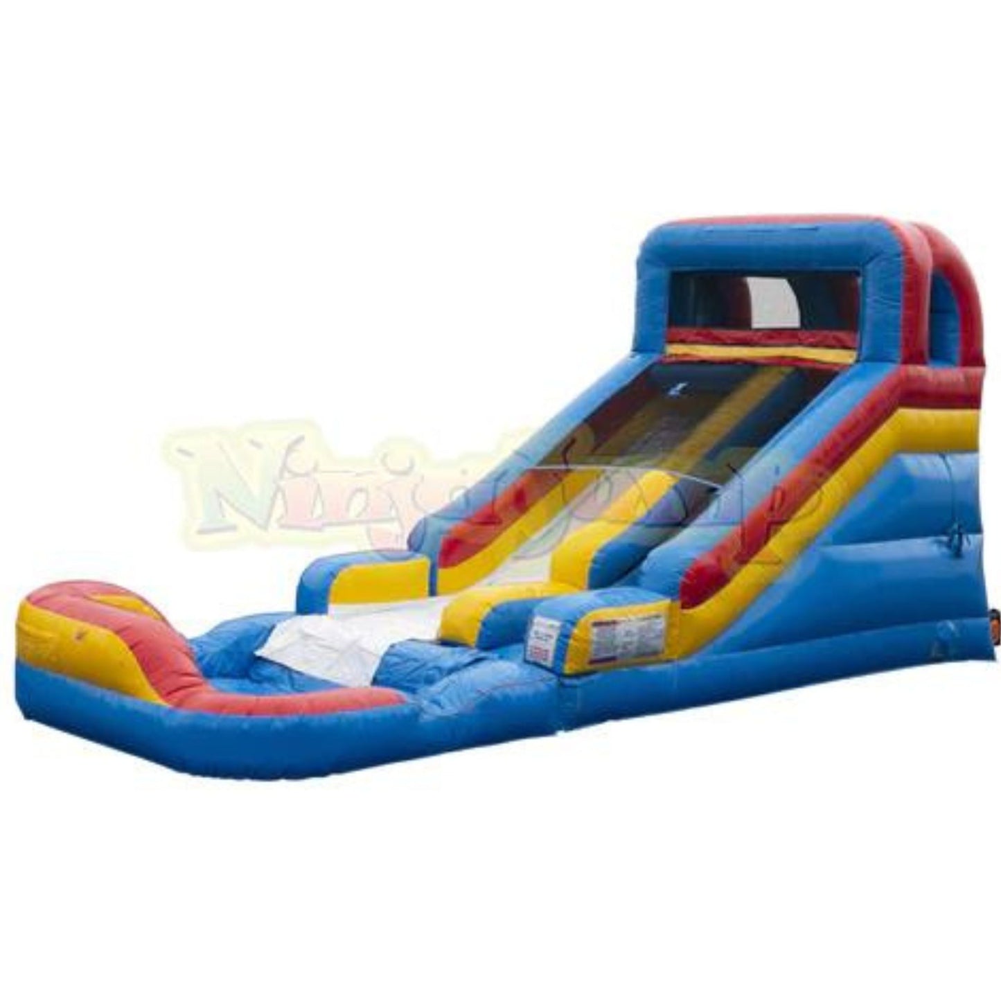 Slide N' Splash Inflatable 14' Slide with Detachable Pool by Ninja Jump