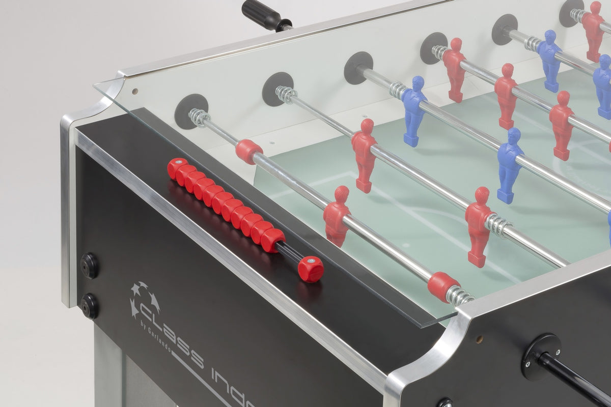 Class Foosball Table with Glass Top by Garlando (Indoor Table)
