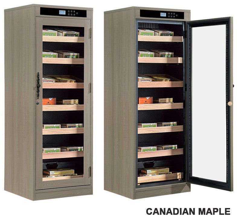 2000 Cigar Count Custom Finish Electric Cigar Humidor Cabinet – Remington Lite Series.