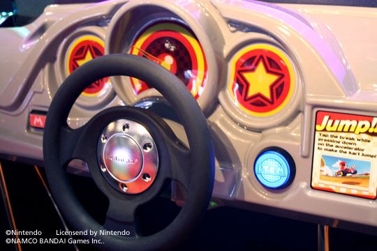 Mario Kart GP DX Arcade Driving Game by Namco – 4 Player Linkable Racing | 42&quot; HD Monitor | Rainbow LED Cabinet | Grand Prix, Versus &amp; Co-Op Modes.