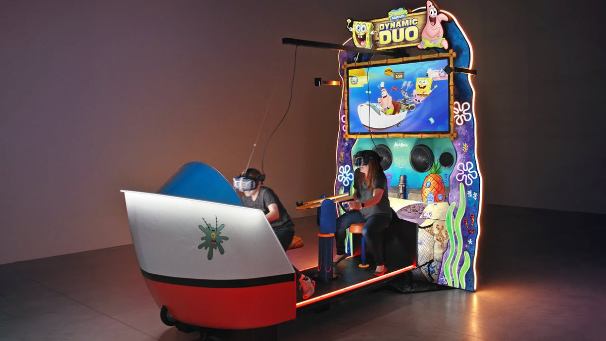 Spongebob Squarepants VR: Dynamic Duo user experience