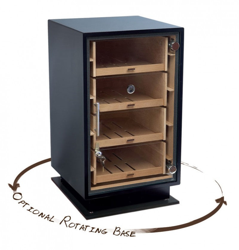 250 Cigar Storage Humidor Upright Countertop Glass Cigar Display Cabinet – Manchester.