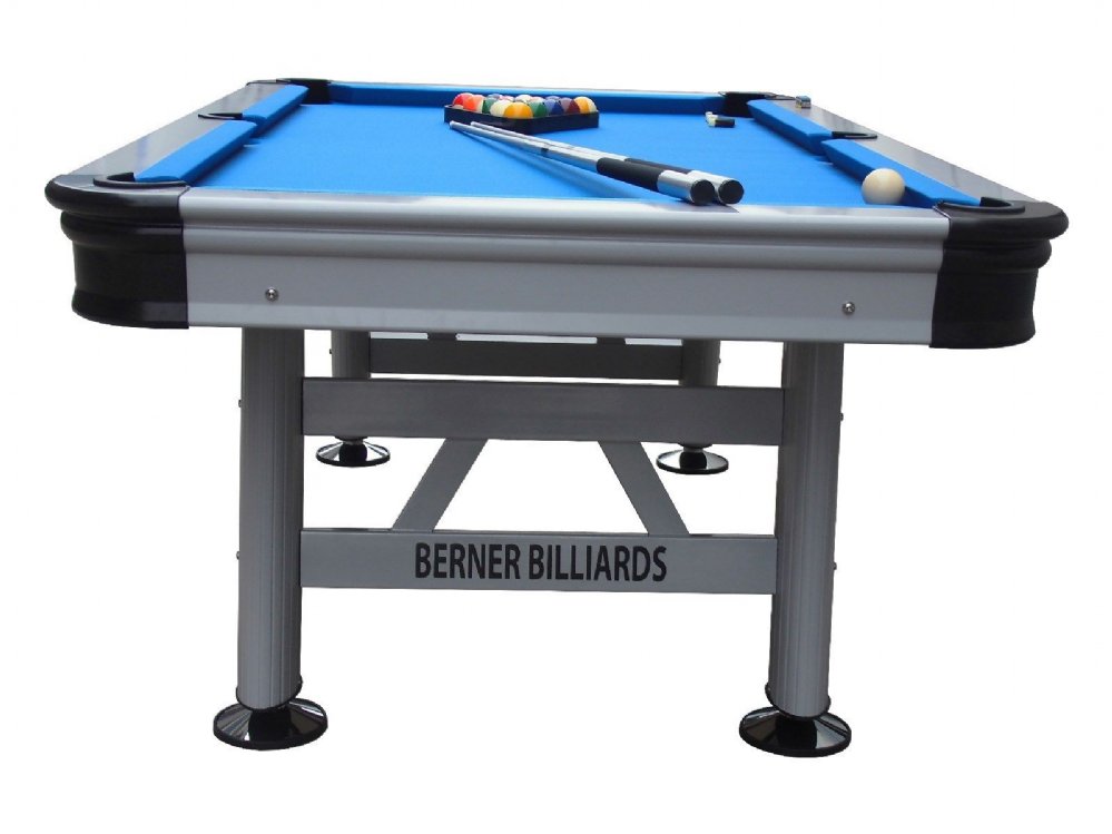 Florida Orlando Outdoor Pool Table by Berner Billiards.