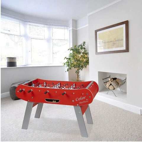 Deluxe Red Foosball Table by René Pierre