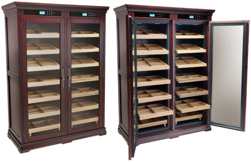 4000 Cigar Dark Cherry Electric Cigar Cabinet Humidor – Reagan.