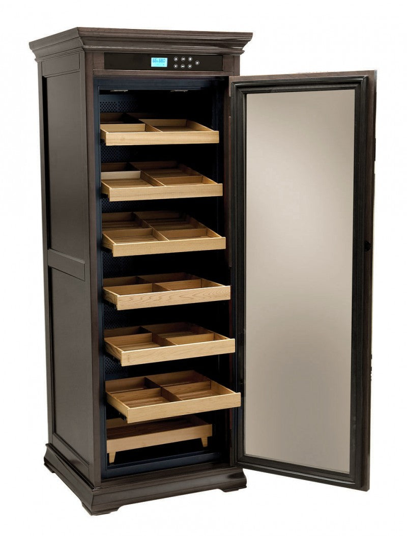 2000 Cigar Count Espresso Finish Cigar Humidor - Remington Series.