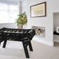 Deluxe Black Foosball Table by René Pierre