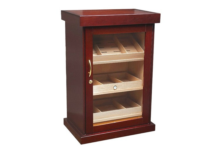1000 Cigar Storage Cherry Finish Cigar Cabinet Humidor - Spartacus.