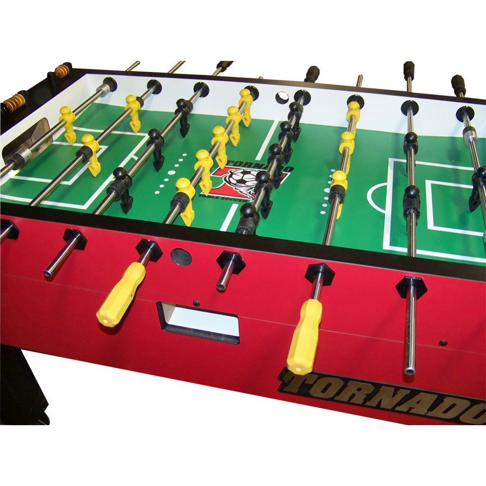 T3000 / Tournament 3000 (Non Coin) Foosball Table by Tornado - Red