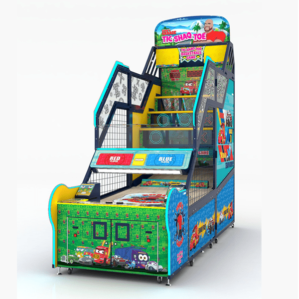 Tic SHAQ Toe Basketball - Arcade Basketball Game | Shaq’s Garage Licensed | 1 - 2 Player Family Game by Andamiro - Video Game Arcade