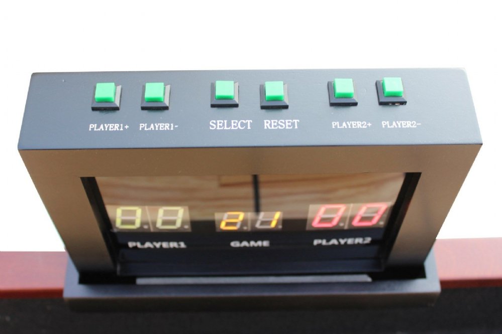 2-Player Electronic Score Board by Berner Billiards.