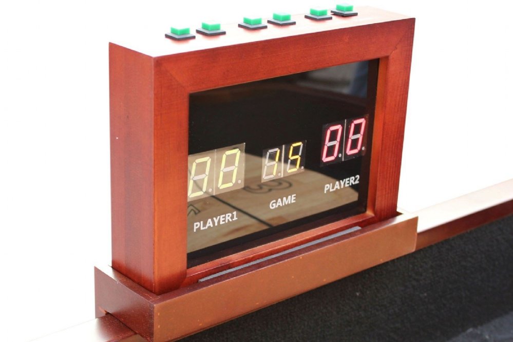 2-Player Electronic Score Board by Berner Billiards.