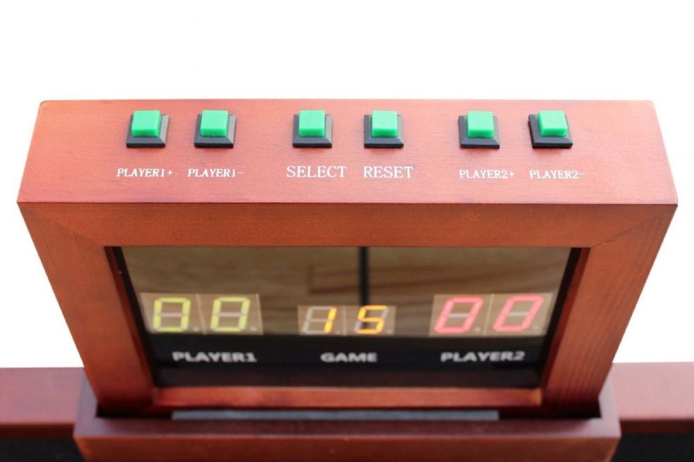 2-Player Electronic Score Board by Berner Billiards.