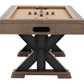 "The Weathered" Rectangular SLATE Bumper Pool Table w/Optional Card & Dining Top