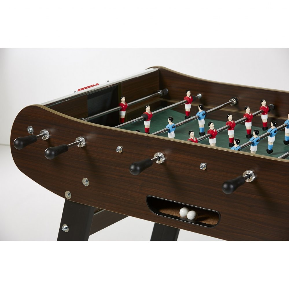 Deluxe Dark Brown Foosball Table by René Pierre