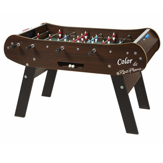 Deluxe Dark Brown Foosball Table by René Pierre