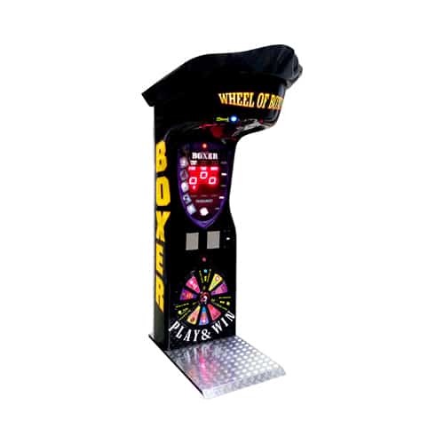 Boxer Cube W/Wheel Of Boxing – Prize Boxer Machine black
